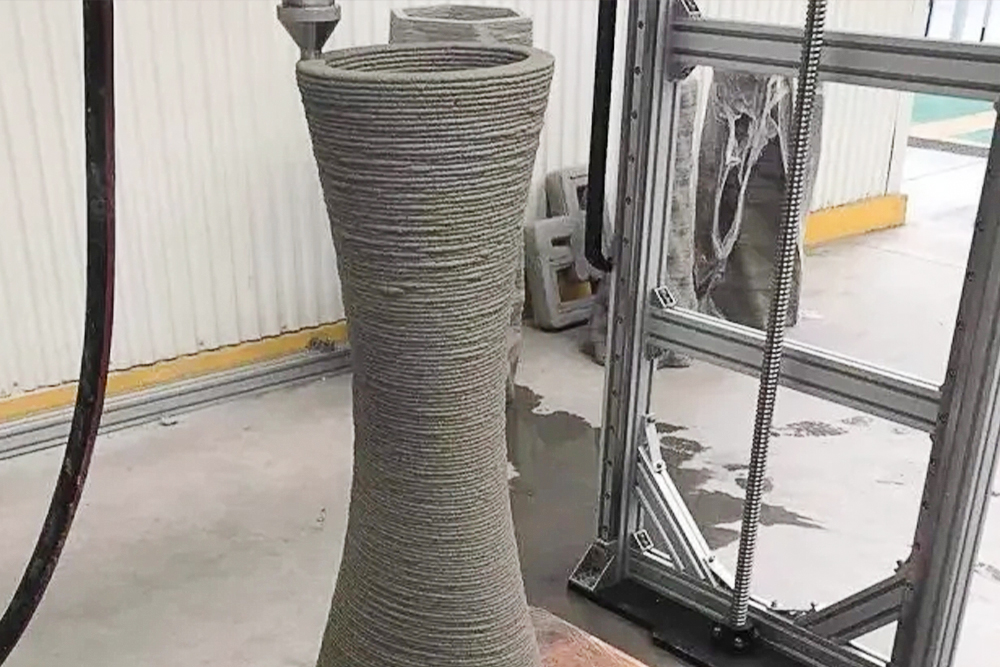 Application site of concrete 3D printing technology